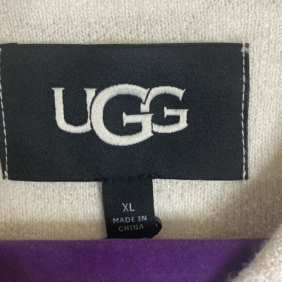 NWT- UGG- womens Jeannie buttondown sweater - Nimbus / Antique color- Size XL - Picture 5 of 10